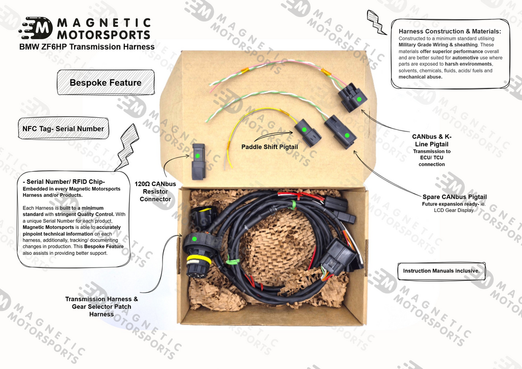 BMW ZF6HP Transmission Harness