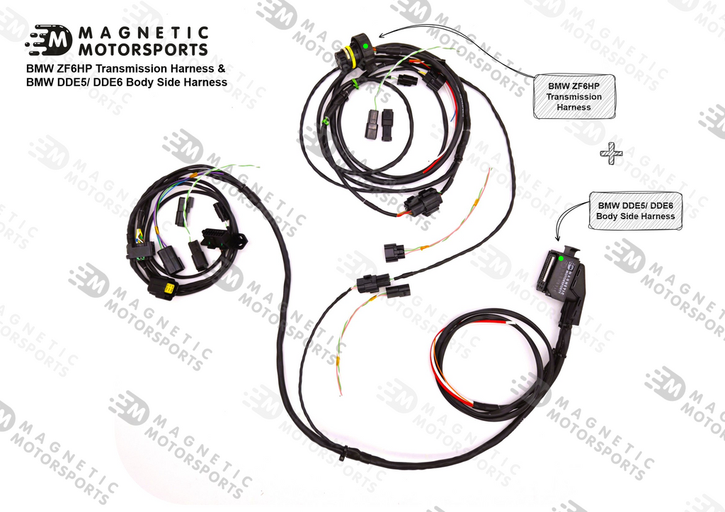BMW M57 DDE5/ DDE6/ DDE7 Body Side Harness
